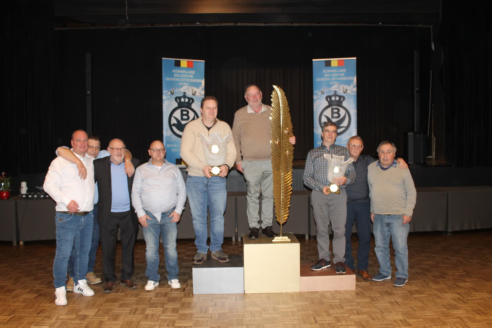 KBDB Oost-Vlaanderen huldigt kampioenen 2025