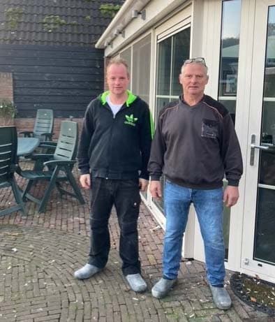 Doldersum & son (Westerhaar) with National Ace bird “Tijn” as base