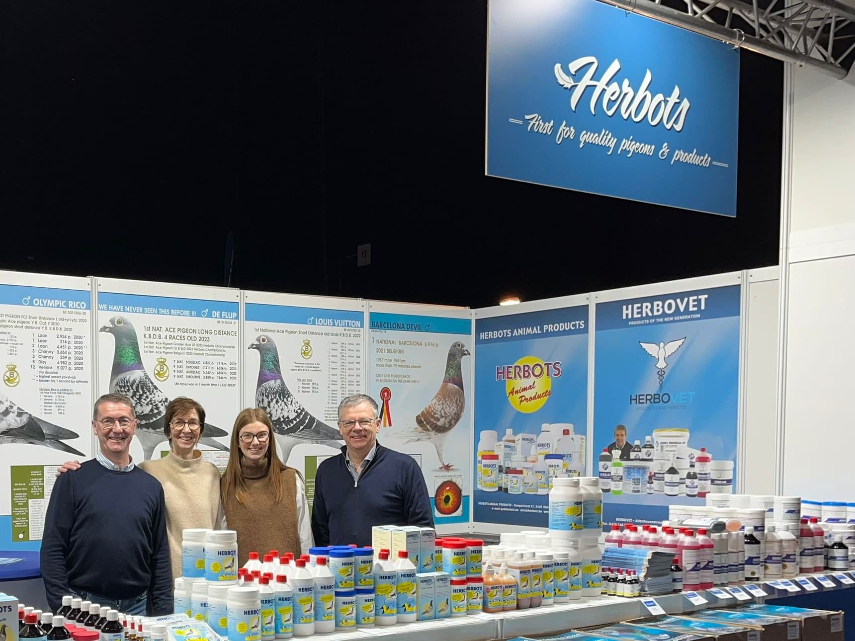 Bienvenue à Olympiade Maastricht…bienvenue sur le stand Herbots.