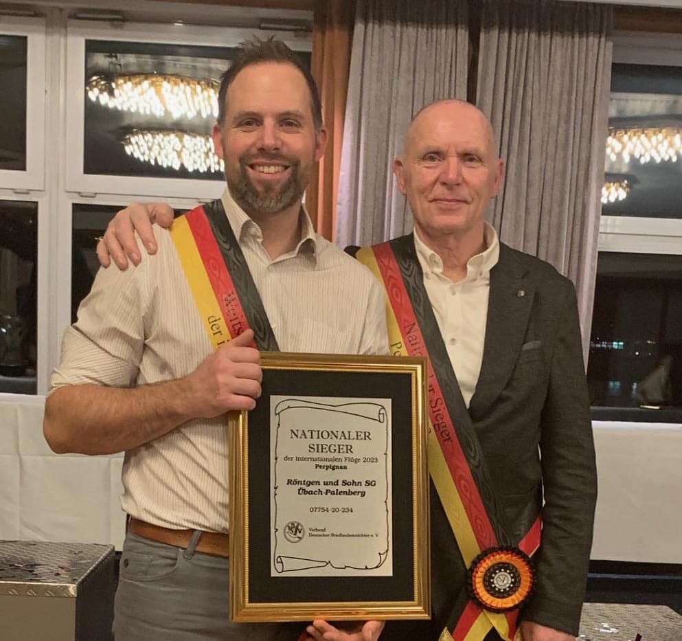 Röntgen Eduard & Dennis:  Top in Germany  on the international races