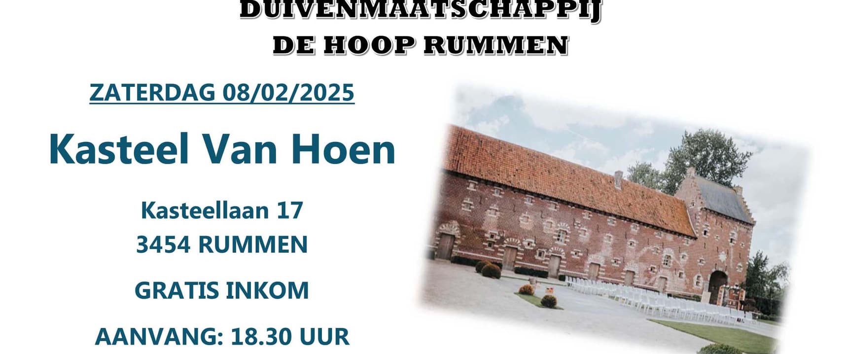 Kampioenenfeest "De Hoop" - Rummen