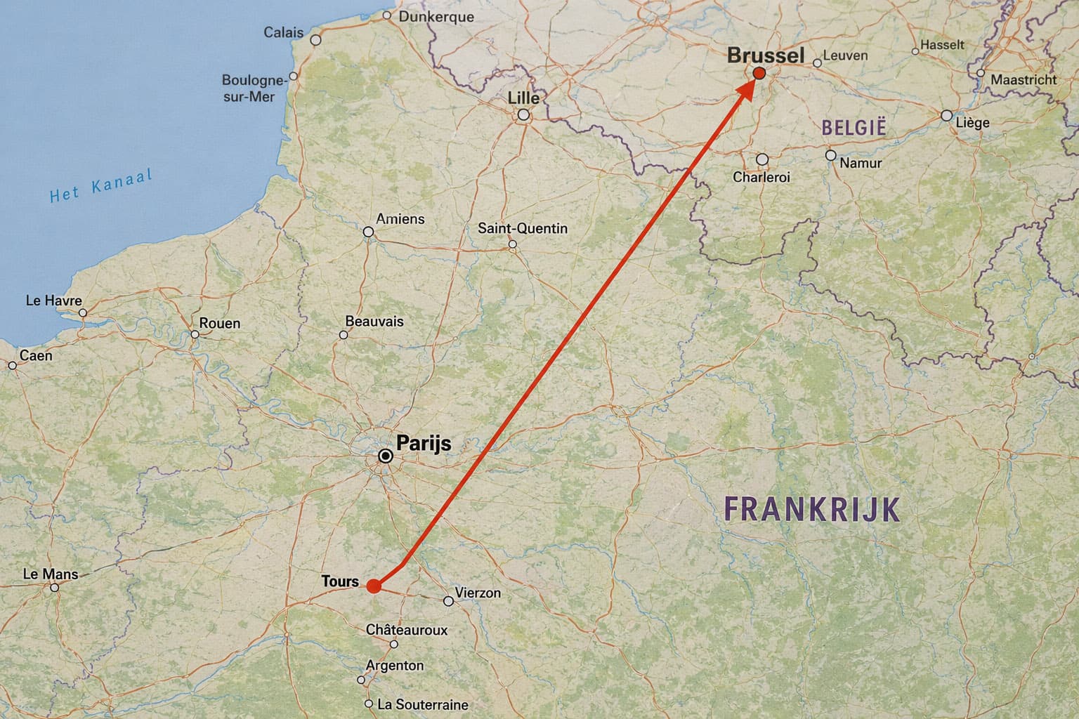 Tours national 12,807 participating birds