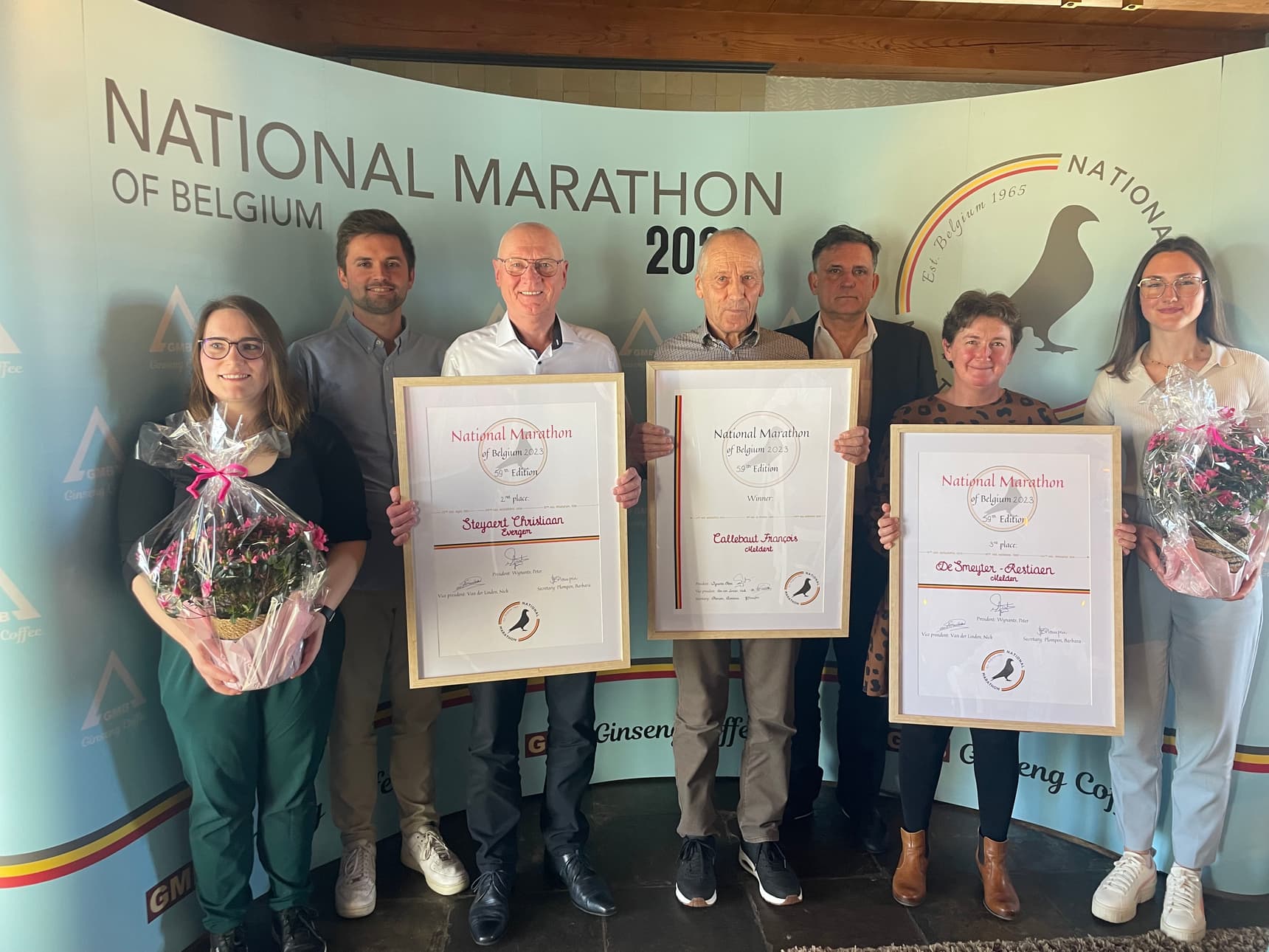 Result "National Marathon Belgium 2024" and Ace Pigeons '22-'24