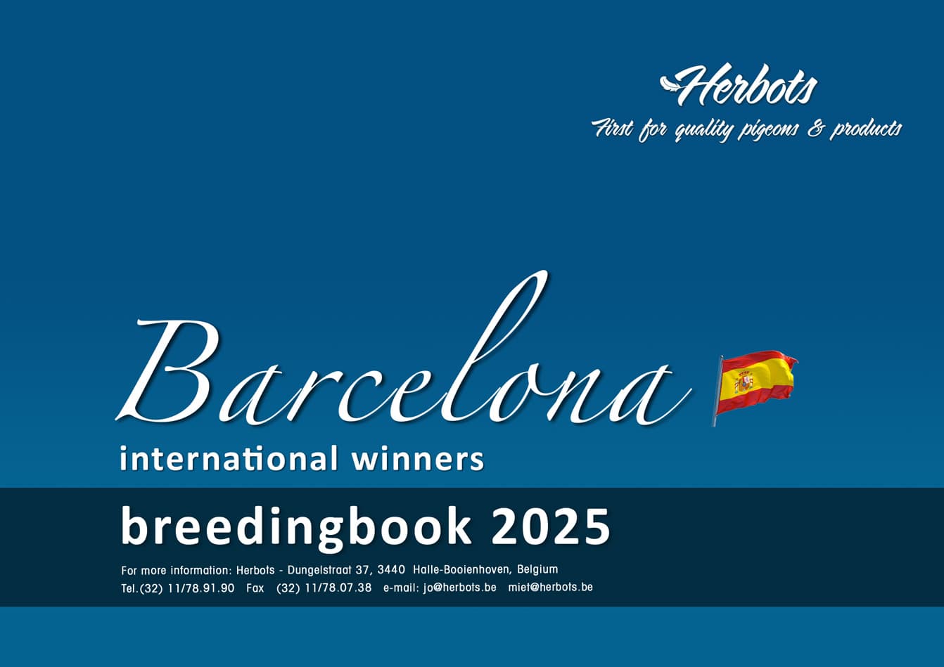 Proudly we present you our BARCELONA breeding book 2025