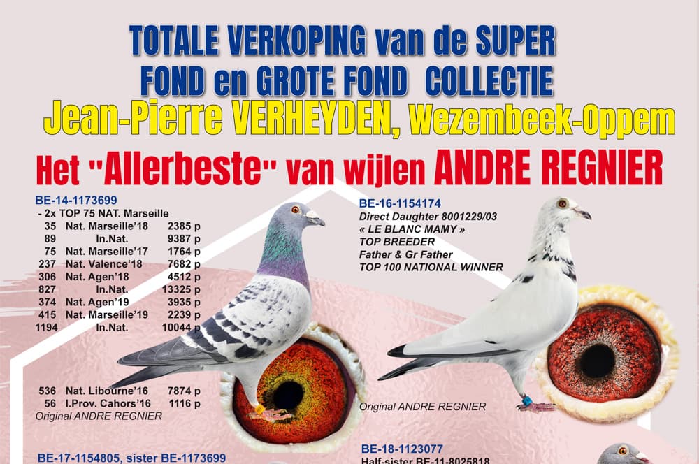 Publieke Verkoping: Jean Pierre Verheyden