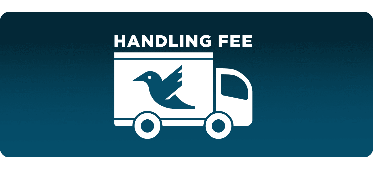 Transport of pigeons - Handling Fee