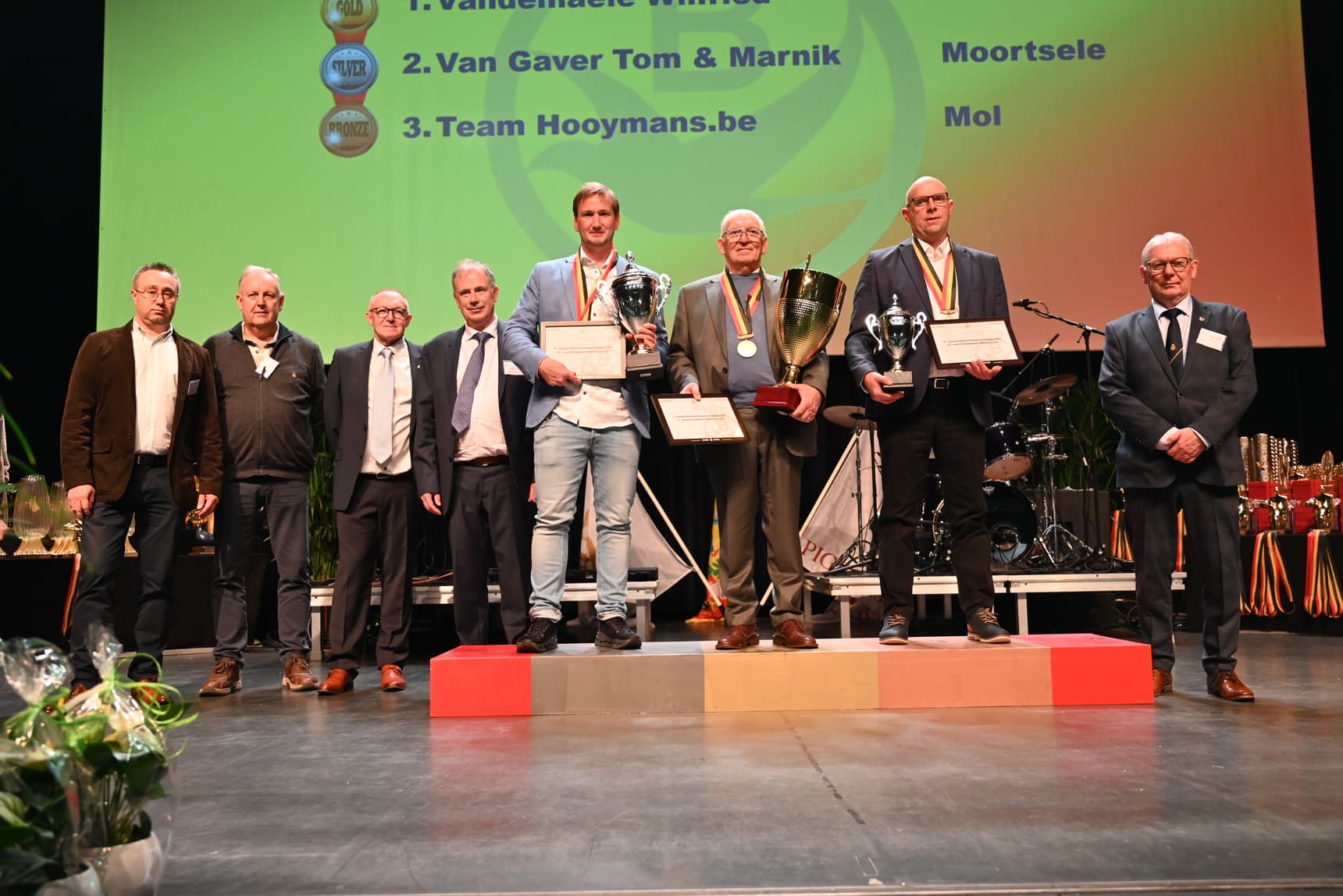 Nationale dagen KBDB Blankenberge 2025 - huldiging kampioenen