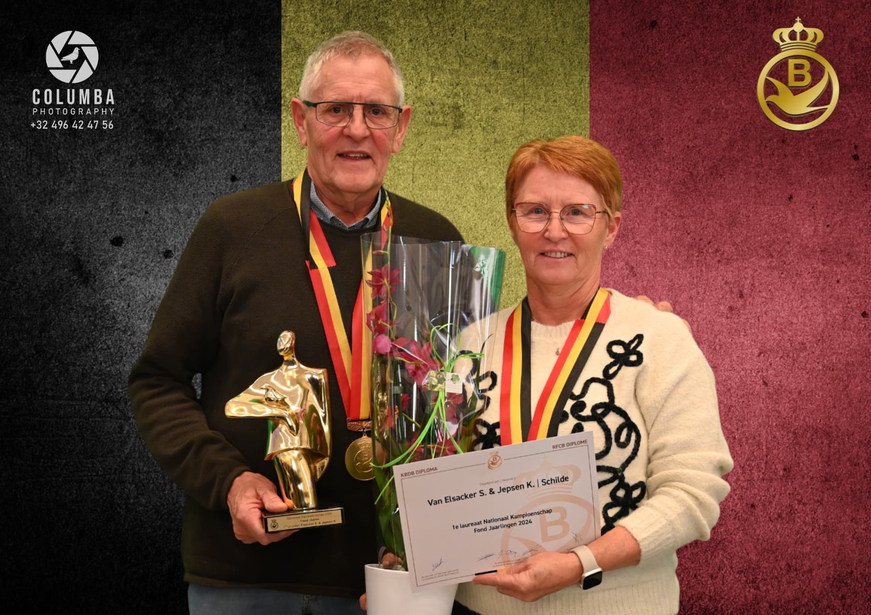 Van Elsacker-Jepsen (Schilde) 3rd National Champion KBDB Extreme Long Distance Yearlings 2025