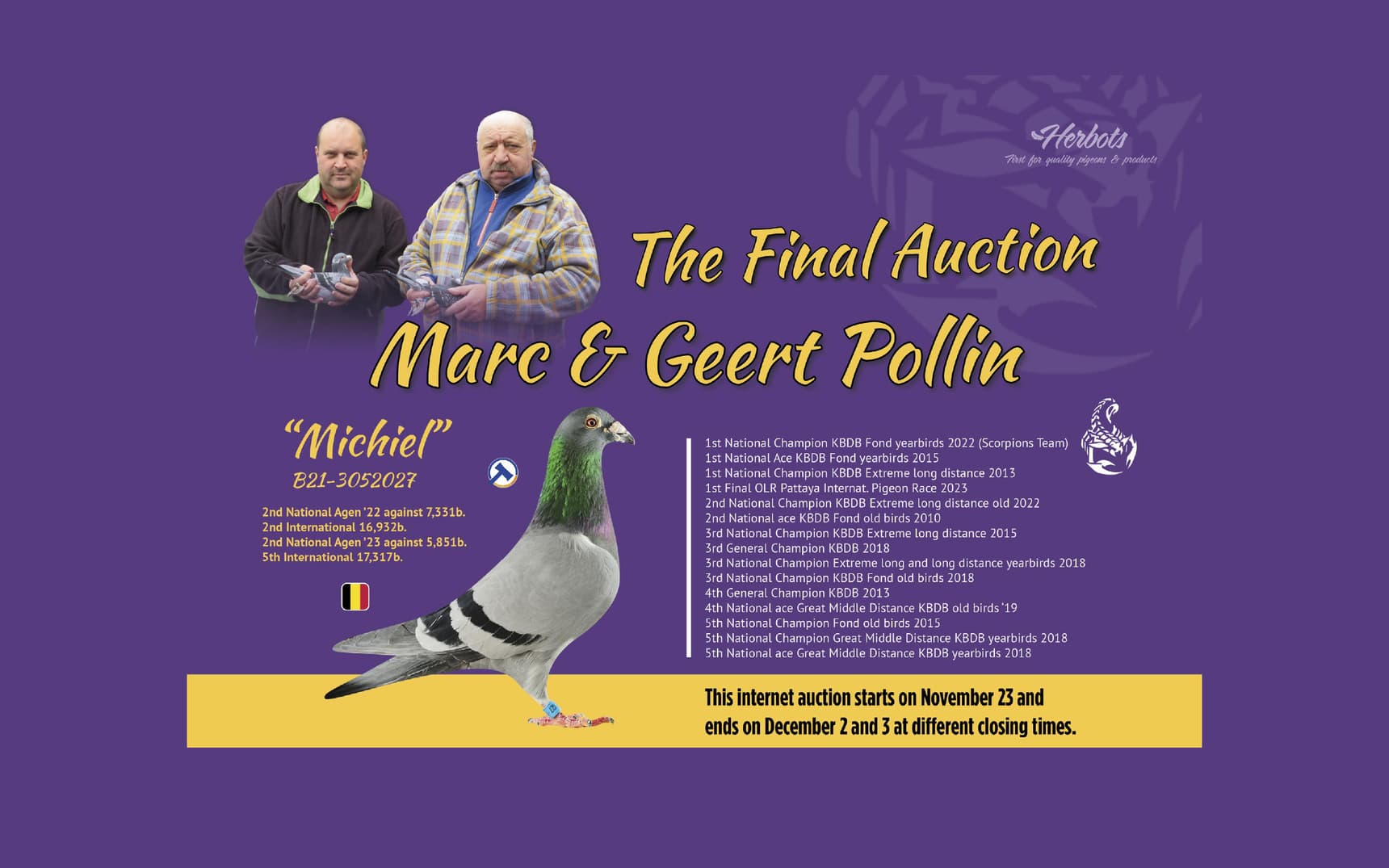 Download de verkoopcataloog Marc & Geert Pollin (Snellegem) - The Final Auction