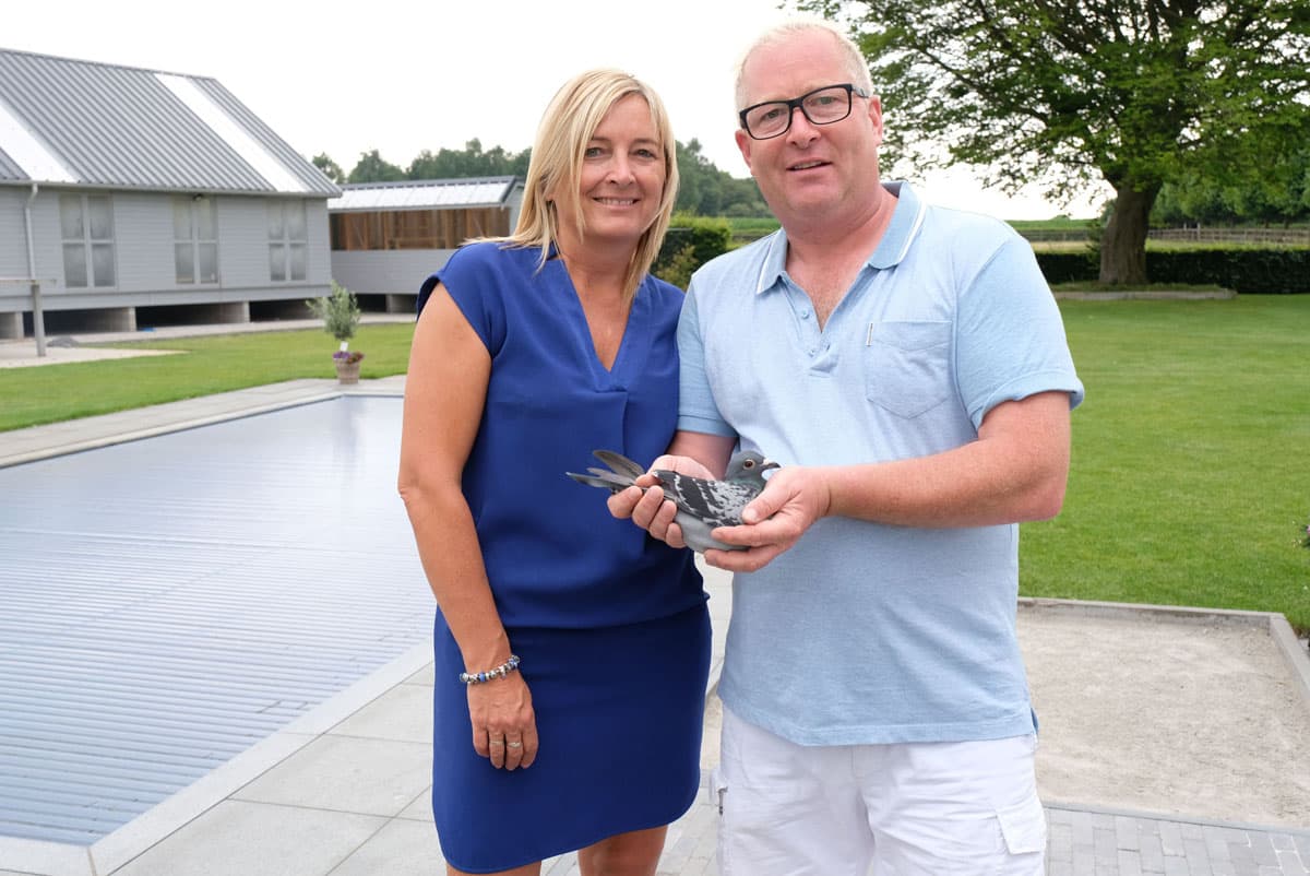 Bart&Nance Van Oeckel verpletterend op Chateauroux nationaal jonge duiven met 2-12-16-22-26-27-…